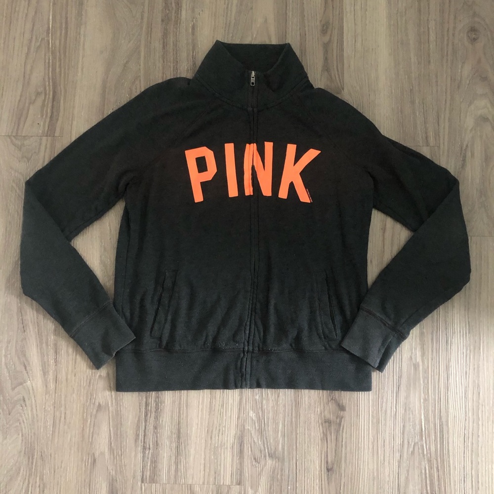 PINK zip up sweatshirt
